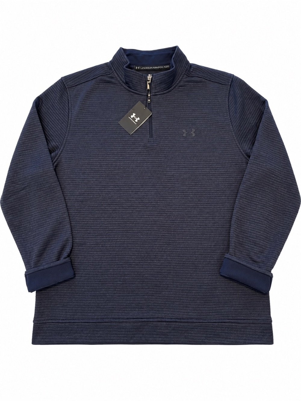 Under Armour Storm Men’s XXL Navy Blue 1/4 Zip Pullover Water Repellent NWT